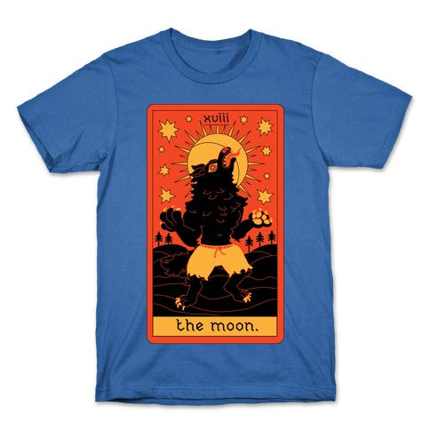 The Moon Werewolf Tarot T-Shirt